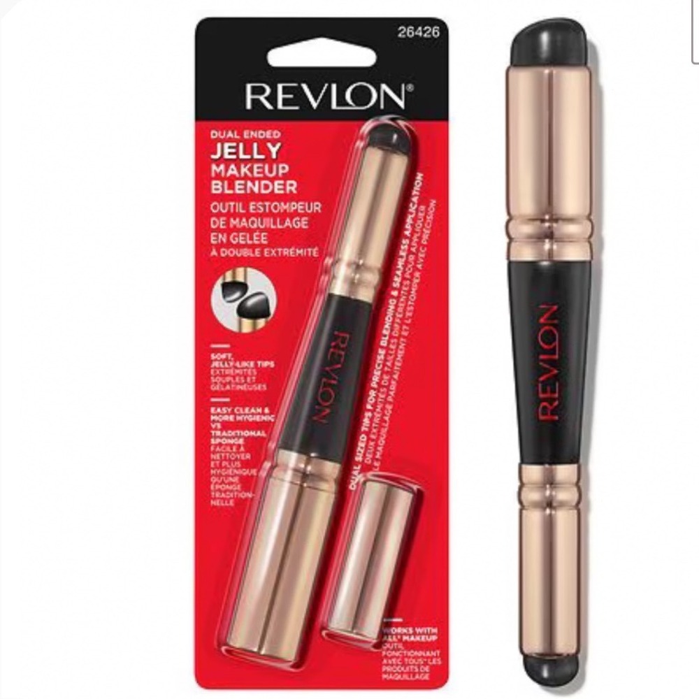 Revlon Dual Ended Jelly Makeup Blender Silicone Applicator New NIP‎
